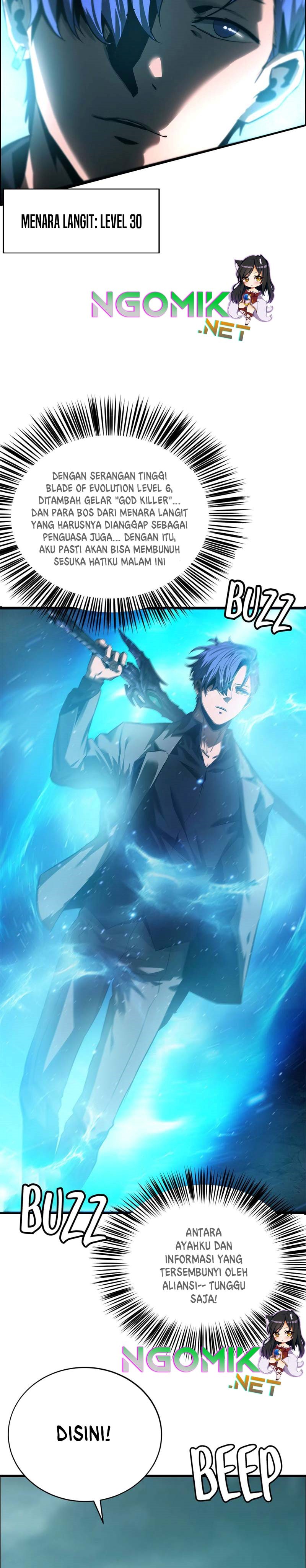 The Blade of Evolution – Walking Alone in the Dungeon Chapter 56 Bahasa Indonesia